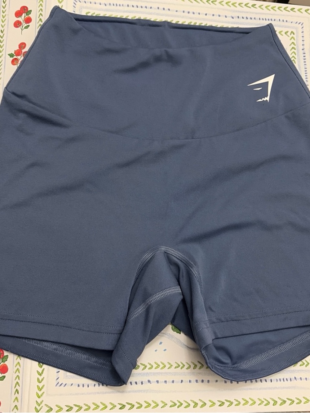 Gymshark Slate Blue Training Bike Shorts -SOLD